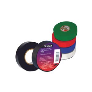 CINTA VINILICA 3/4x20MT ROJO TEMFLEX/2000 218713109 3M