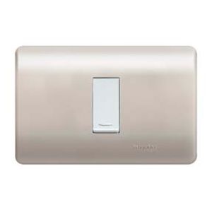 PLACA GENESIS ARMADA CON INTERRUPTOR 9/12 16A 250V, MILLON 6201263 Schneider Electric