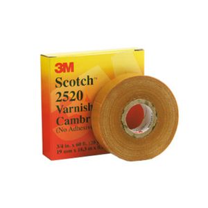 CINTA CAMBRIC CON ADHESIVO 3/4Pgx18 METROS 2520 3M 218703609 3M
