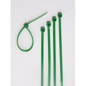 AMARRA PLASTICA PRENSA CABLE 100X2,5MM 100 UNIDADES VERDE 34251034 FNX