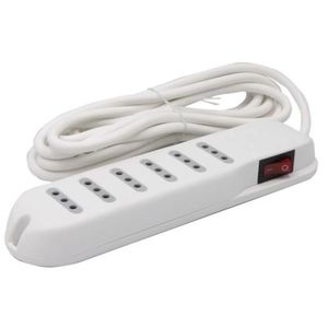 ALARGADOR MULTIPLE 6P 10A 2P+T 3MTS BL 56403002 Bticino