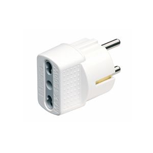 ADAPTADOR 10/16A A SCHUKO COLOR BLANCO 3625102 Bticino