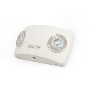 EQ EMERGENCIA LED  2X1W 1.5HRS IP-42 DUO 278638117 Kolff