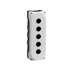 CAJA BOTONERA 5 PERFORACIONES, 22mm, GRI 117240572 Lovato