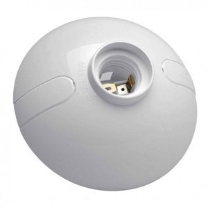 BASE RECTA PLASTICA E27 PLAFON BL 208900702 Bticino