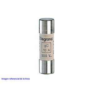 FUSIBLES INDUSTRIALES CILINDIRCOS TIPO GG(RAPIDOS) 10X38 8A. 1340804 Legrand