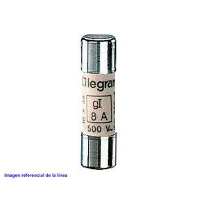 FUSIBLES INDUSTRIALES CILINDIRCOS TIPO GG(RAPIDOS) 8X32 8A. 1230804 Legrand