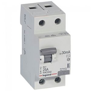 INTERRUPTOR DIFERENCIAL 2X25A AC 30MA RX3 40202404 Legrand
