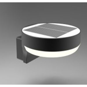 FAROL SOLAR LED DE PARED 3W 3K 200LM IP65180X195X72MM 1278711825 Darlux