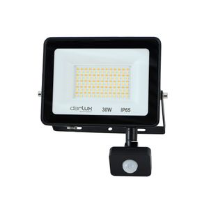 PROYECTOR DE AREA LED 30W IP65 3 CCT 2,2K -3,5K -5 K NEGRO C/SENSOR 278628225 Darlux