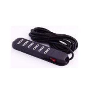 ALARGADOR MULTIPLE 6P 10A 2P+T 3MTS PROT 56403402 Bticino