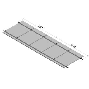 Kit estructura Conplanar riel 5350MM 2089264128 FNX