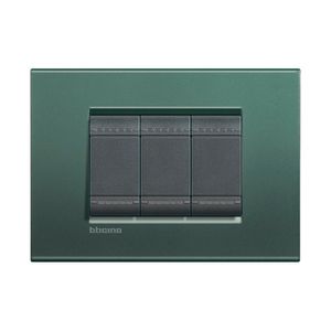 TAPA L&L RECTANGULAR 3P PARK 48031PK108 Bticino