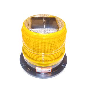 BALIZA ESTROBOSCOPICA SOLAR LED MAGNETICA IP54 AMARILLA 40102534 FNX