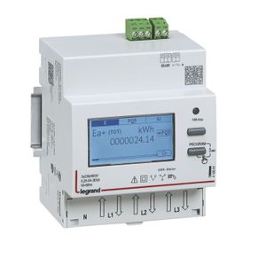 CONTADOR 63A TRIFASICO  4 MODULOS MID RS 41209304 Legrand