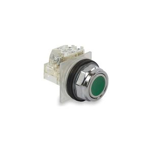 PULSADOR NEMA 30MM MET RAS VERDE NA/NC 900105859 Schneider Electric