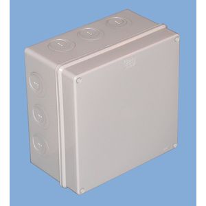 CAJA DERIVACION PLASTICA 198 x 198 x 112 mm TAPA OPACA,  art. 2041 SAIME SG 11204105 Saime