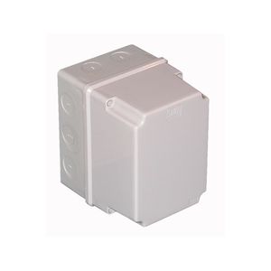CAJA DERIVACION PLASTICA 160 x 120 x 135 mm TAPA ALTA OPACA,  art. 2011-TA SAIME SG 112011205 Saime