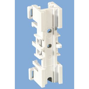 BASE DIN PARA REGLETA Y BORNES DE CONEXION COLOR BLANCO SAIME SG 37601505 Saime
