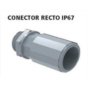 CONECTOR RECTO LIBRE DE HALOGENOS 25 mm IP67 40125210