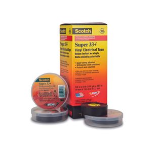 CINTA AISLADORA ELECTRICA VINILICA 19MM x 20 MTS SUPER33 3M 218701409 3M