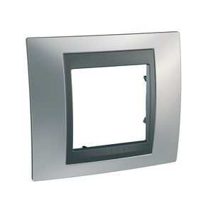 TAPA TOP METAL CROMO SATIN M/GRAFITO  2P 480303039 Schneider Electric