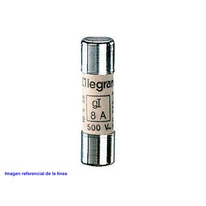 FUSIBLES INDUSTRIALES CILINDIRCOS TIPO GG(RAPIDOS) 8X32 16A. 1231604 Legrand