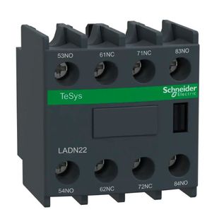 BLOCK CONTACTO AUXILIAR  2NA+2NC 10A LAD 228151059 Schneider Electric