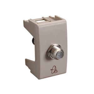 HEMBRA MOD HAB21 BEIGE TV-COAX 6796 HB 679662 Schneider Electric