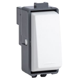 MODULO GENESIS CON INTERRUPTOR 9/12 16A 250V, BLANCO 720063 Schneider Electric