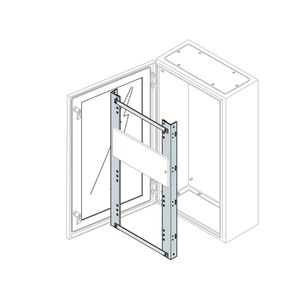 SOPORTE DIN P/ARMARIO 800X600 11050085 ABB
