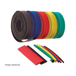 TUBO TERMOCONTRAIBLE  80.0MM 600V 105oC NEGRO X METRO 49108734 FNX