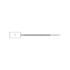 AMARRA CABLE CON PLACA RECTANGULAR 100x2.5MM X BOLSA 100 UNIDADES 10030251334 FNX