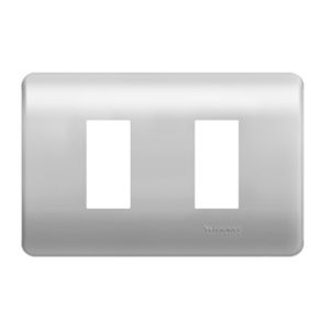 PLACA GENESIS 2 MODULOS CON SOPORTE, LIEN 7712363 Schneider Electric