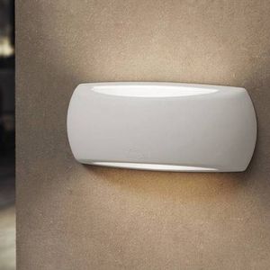 APLIQUE EXT LED 6W 27K E27 BIFOCAL RESIN 1A1WYF1R143 Fumagalli
