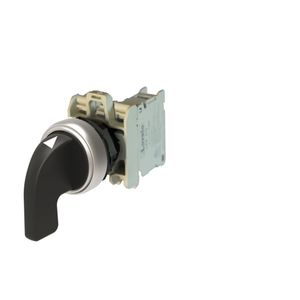SELECTOR ARMADO 2 POSICIONES FIJAS, MANETA LARGA, 1NA, SERIE PLASTICA 127110072 Lovato