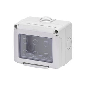 CAJA ESTANCA 3 MODULOS IP55 LIBRE DE HALOGENO 27043103 Gewiss