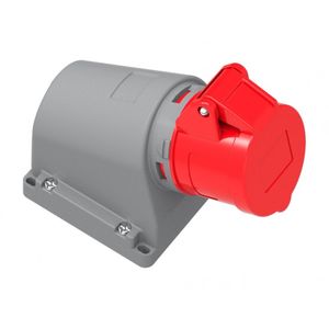 HEMBRA INDUSTRIAL SOBREPUESTA 380V 16A 3P+T IP44 LIBRE DE HALOGENOS 6111035 Bemis