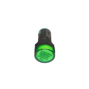 PILOTO MONOBLOCK LED 24VAC/DC VERDE 22mm 2471234 FNX
