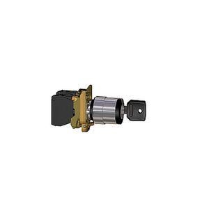 SELECTOR MET ARM C/LLAVE 2POS  NA 2711759 Schneider Electric