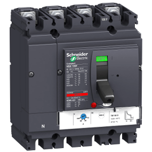 INT MOLDEADO NSX100 40A 4P 36KA TMD REGULABLE 42965459 Schneider Electric