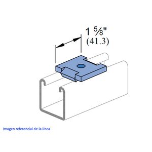 GOLILLA CUADRADA 3/8 P-2863 EG 339912036 Unistrut
