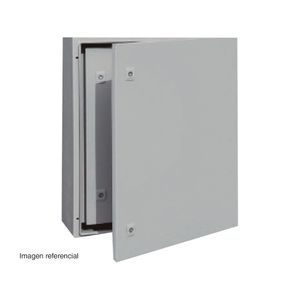 ARMARIO METALICO CON PUERTA INTERIOR 400x300x200 IP66 FNX COLOR RAL 7035 112432034 FNX