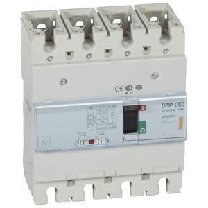 Interruptores MOLDEADO 4x200A 25KA DPX3 42021804 Legrand