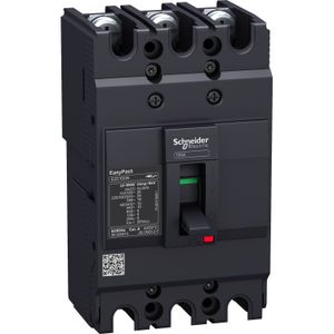 INTERRUPTOR FIJO SIN REGULACION EASYPACT EZC100 20A 3P 18KA UNIDAD TMD 28302059 Schneider Electric