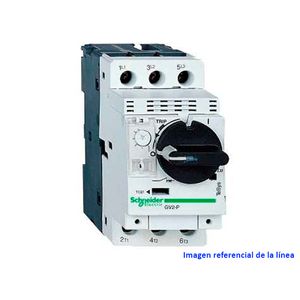 GUARDAMOTOR MAGNETOTERMICO TESYS GV, 3 POLOS, 1.6-2.5 A, MANDO POR SELECTOR ROTATORIO 1846259 Schneider Electric