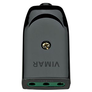 TOMA SICURY 2P+T 10 A 250 V~. ESTANDAR ITALIANO TIPO P11. SALIDA DE CABLE AXIAL 2215376 Vimar