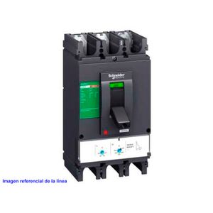 INTERRUPTOR EASYPACT REGULABLE CVS630F TERMOMAGNETICO 500A 3P 36KA UNIDAD TMD 56330559 Schneider Electric