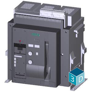 INTERRUPTOR MOLDEADO 3X2000A 55KA 500V 2NA+2NC 43029561 Siemens