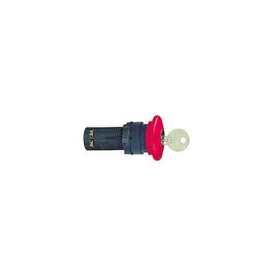 PARADA EMERGENCIA MONOB 22mm LLAVE NAC LENTA 2701059 Schneider Electric